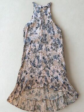 Floral Sleeveless Maxi Dress